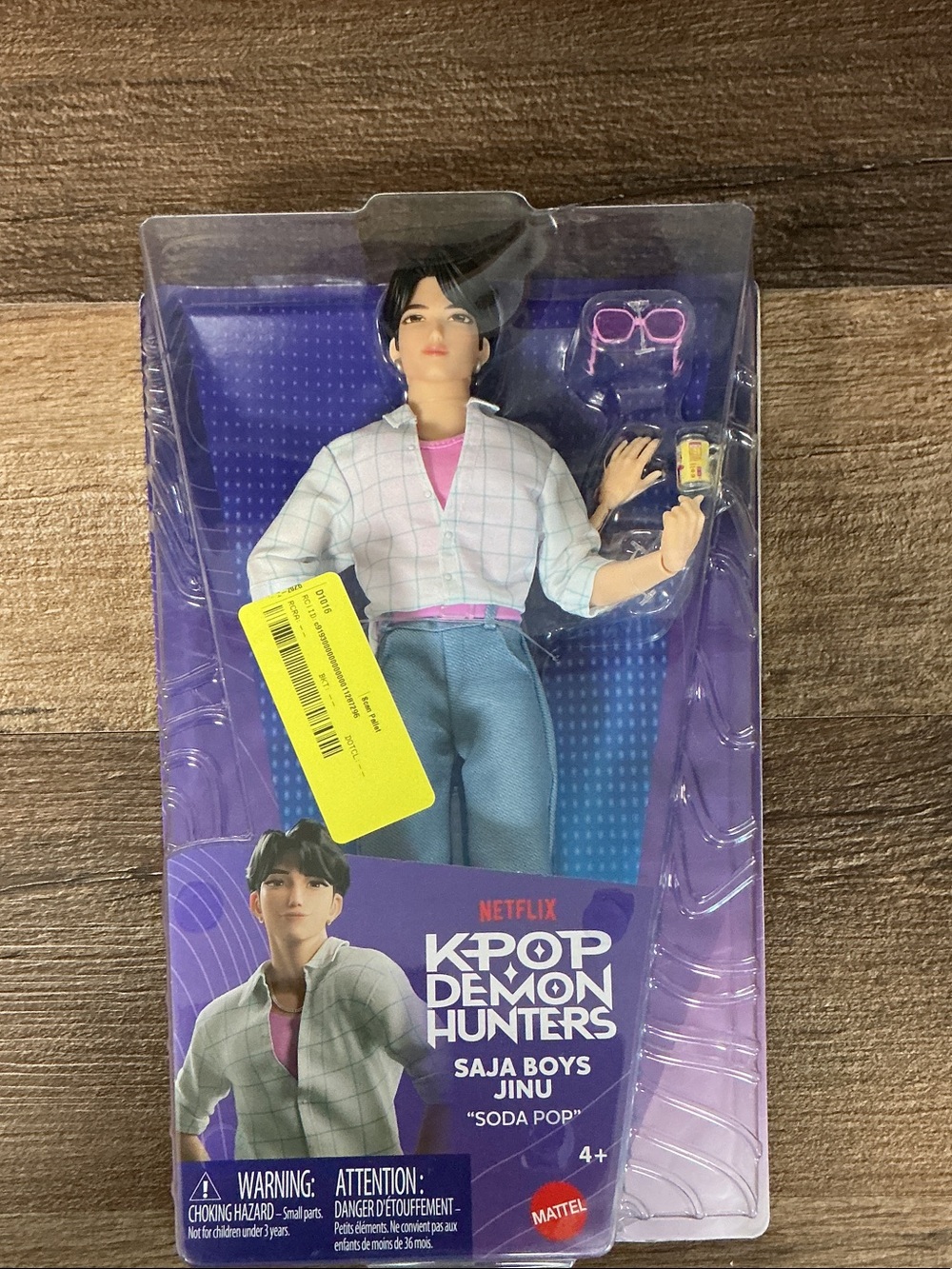 K-Pop Demon Hunters Saja Boys Jinu Fashion Doll